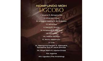 Ugcobo The Anointing zu Lyrics [Nomfundo Moh]